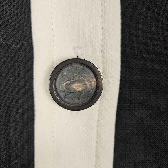 Kate Spade Mainline Colorblock Mini Skirt Size 10 Black A-Line Designer Clueless - Picture 5 of 15